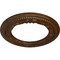 Ekena Millwork Roped Medway Medallion (Canopies up to 7 1/2"), 12 1/4"OD x 7 1/2"ID x 7/8"P, Root Beer Crackle CM12MERBC - alternate 3
